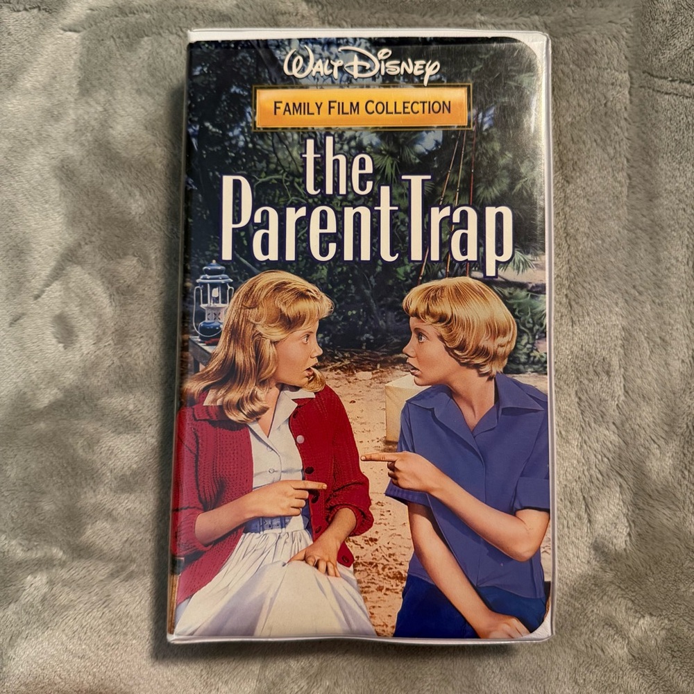 Vintage The Parent Trap Family Film Collection W/Clam Shell Case‎ (VHS, 1997)